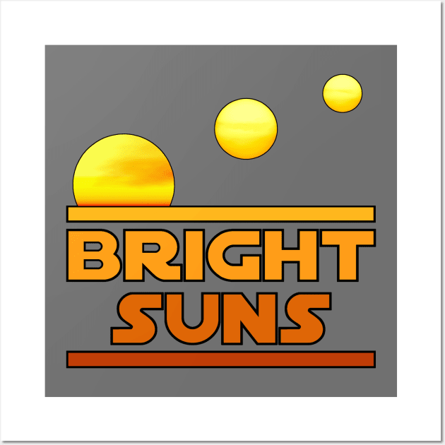 Bright Suns at Batuu Wall Art by MPopsMSocks